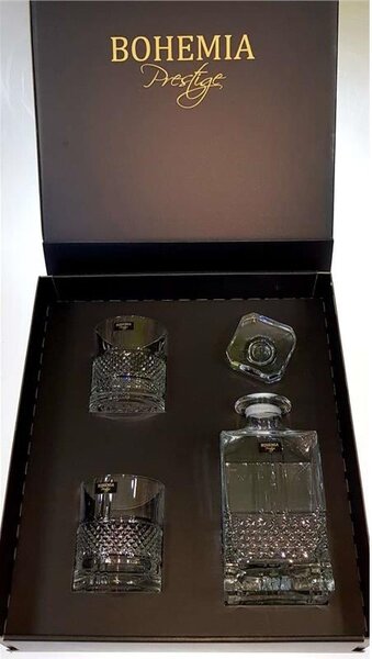 BOHEMIA PRESTIGE ELEGANTE WHISKY SADA 1+2 KS