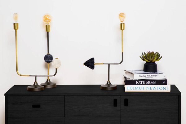 STOLNÍ LAMPA, E27, 115/15/58 cm P & B - Online Only svítidla, Online Only