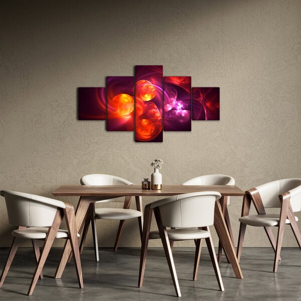 Obraz moderní abstrakce (125x70 cm)