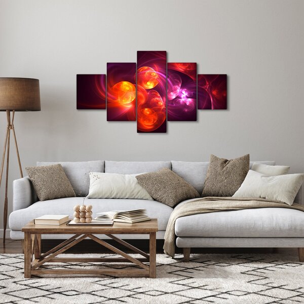 Obraz moderní abstrakce (125x70 cm)