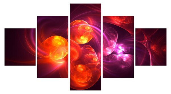 Obraz moderní abstrakce (125x70 cm)
