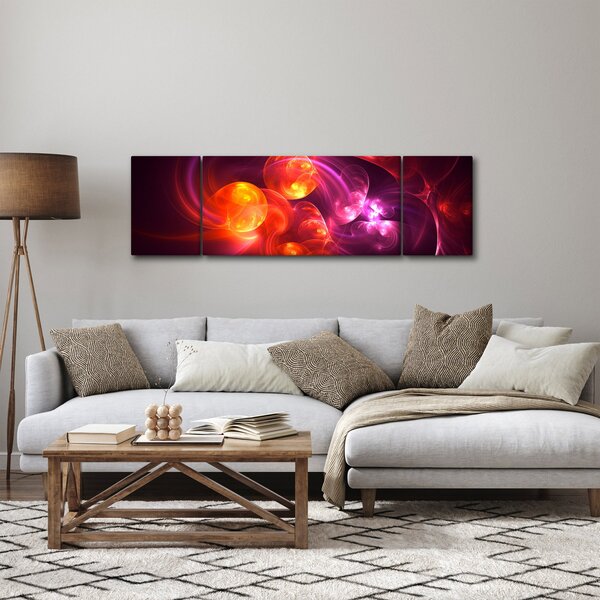 Obraz moderní abstrakce (170x50 cm)