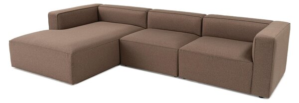 Rohová sedačka Morelotta (L) (hnědá). Akce -25%