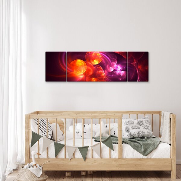 Obraz moderní abstrakce (170x50 cm)
