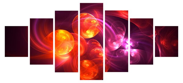 Obraz moderní abstrakce (210x100 cm)