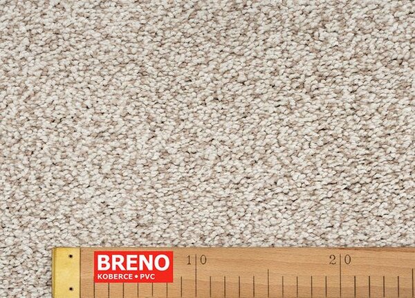 Breno Kusový koberec PURE 01/EWE béžový, 80x150 cm, Béžová