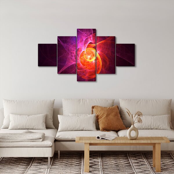 Moderní abstraktní obraz (125x70 cm)