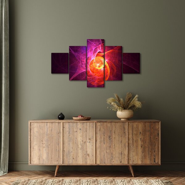 Moderní abstraktní obraz (125x70 cm)