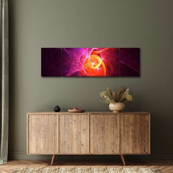 Moderní abstraktní obraz (170x50 cm)