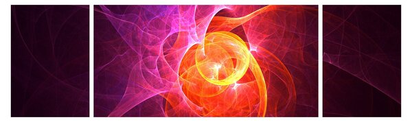 Moderní abstraktní obraz (170x50 cm)
