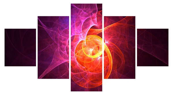 Moderní abstraktní obraz (125x70 cm)