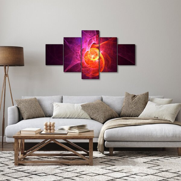 Moderní abstraktní obraz (125x70 cm)