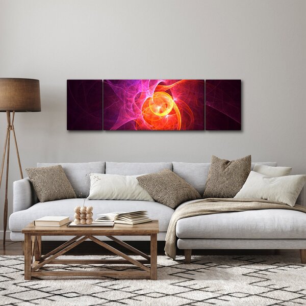 Moderní abstraktní obraz (170x50 cm)