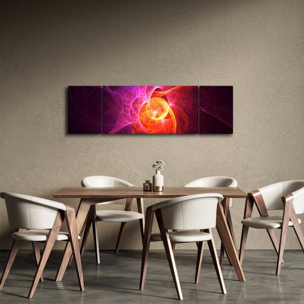 Moderní abstraktní obraz (170x50 cm)