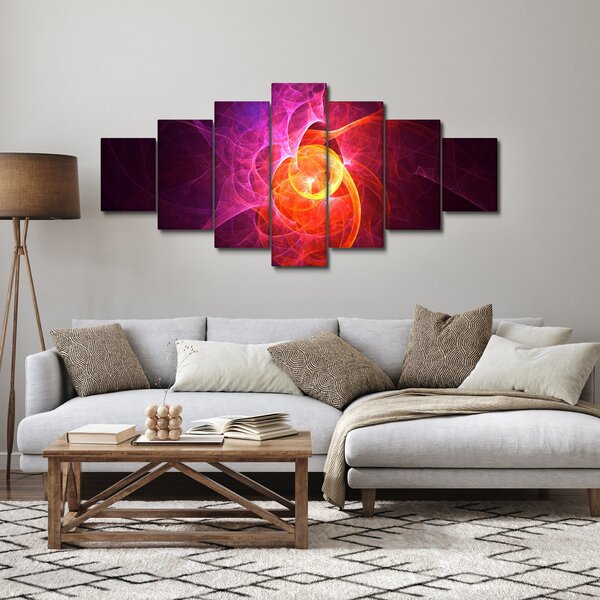 Moderní abstraktní obraz (210x100 cm)
