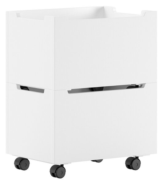 -25 % Dny MOMENTI– Vipack Set dvou bílých dřevěných boxů Forrest 40 x 57 cm