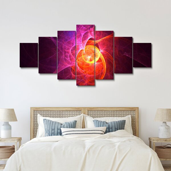 Moderní abstraktní obraz (210x100 cm)