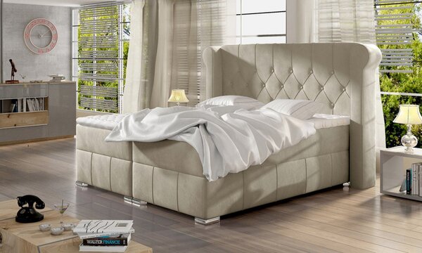 Kontinentální postel Piuret, Rozměr postele: 180 x 200 cm, Barva:: Magic Velvet 2201 Mirjan24 5902928324938