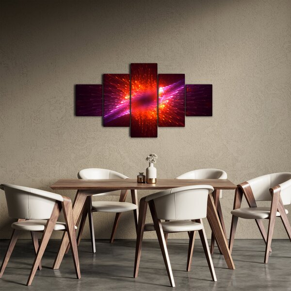 Obraz moderní trnité abstrakce (125x70 cm)