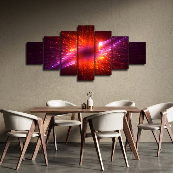 Obraz moderní trnité abstrakce (210x100 cm)