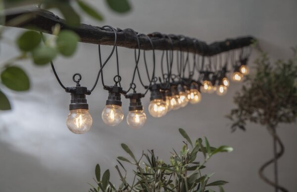Venkovní světelný řetěz Circus Small – 20 LED žárovek