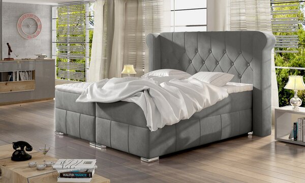 Kontinentální postel Piuret, Rozměr postele: 180 x 200 cm, Barva:: Magic Velvet 2217 Mirjan24 5902928295665