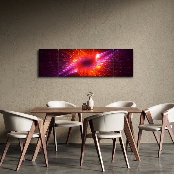 Obraz moderní trnité abstrakce (170x50 cm)