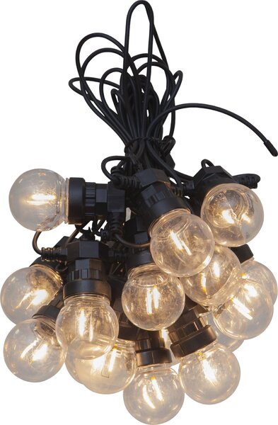 Venkovní světelný řetěz Circus Small – 20 LED žárovek