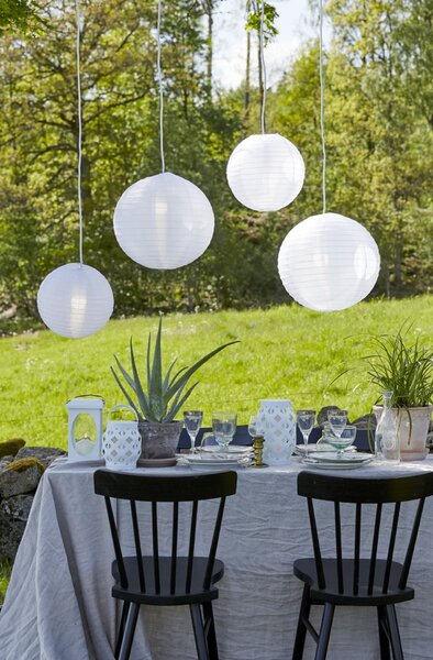 LED lucerna Flame White 23 cm