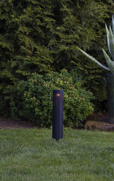 Zahradní osvětlení na solární napájení Bollard Blace 39 cm