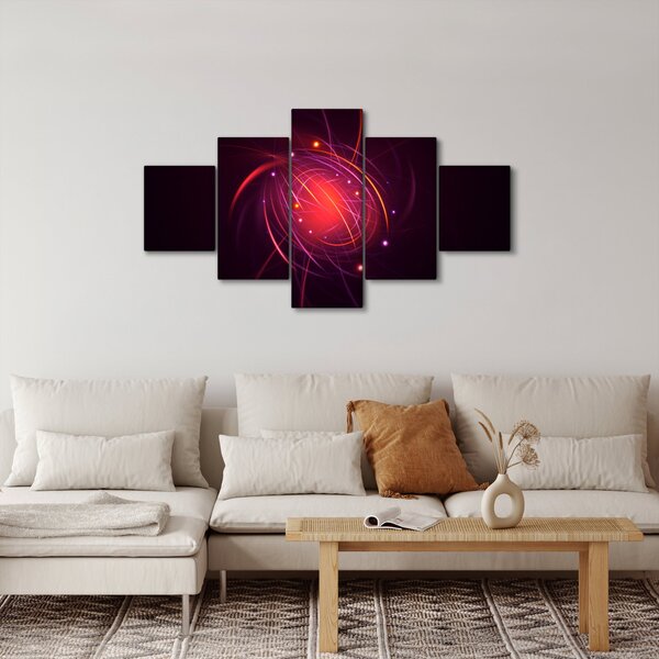 Moderní obraz abstrakce (125x70 cm)