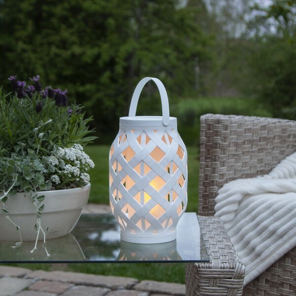 LED lucerna Flame White 23 cm