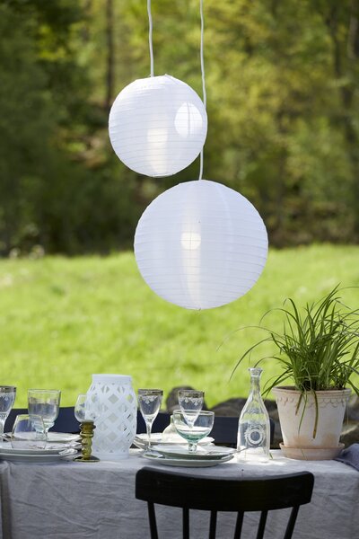 LED lucerna Flame White 23 cm