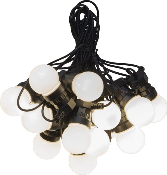 Venkovní světelný řetěz Circus Small Opal – 20 LED žárovek
