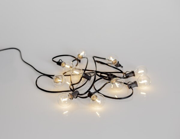 Světelný řetěz na solární napájení Globe Mini – 10 LED žárovek