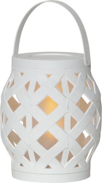 LED lucerna Flame White 16 cm