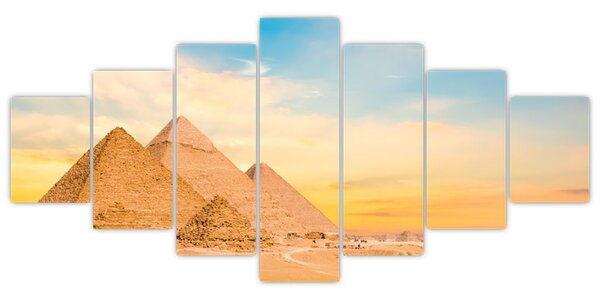 Obraz egyptských pyramid (210x100 cm)
