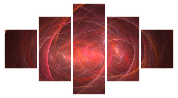Moderní abstraktní obraz (125x70 cm)