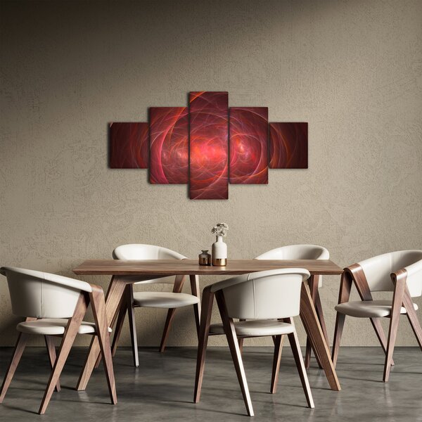 Moderní abstraktní obraz (125x70 cm)