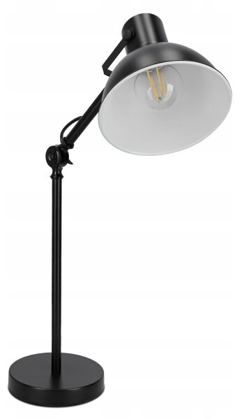 Stolní lampa 1xE27/40W/230V černá
