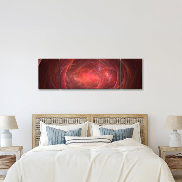 Moderní abstraktní obraz (170x50 cm)