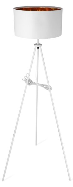 Stojací lampa 1xE27/40W/230V bílá