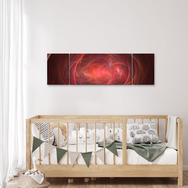 Moderní abstraktní obraz (170x50 cm)