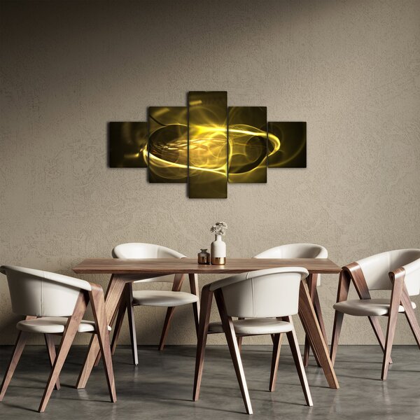 Moderní abstraktní obraz (125x70 cm)