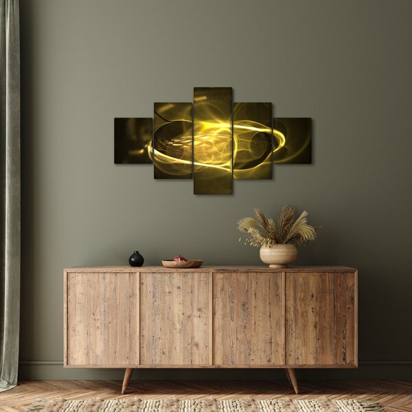 Moderní abstraktní obraz (125x70 cm)