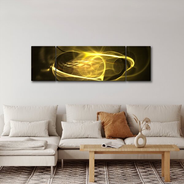 Moderní abstraktní obraz (170x50 cm)