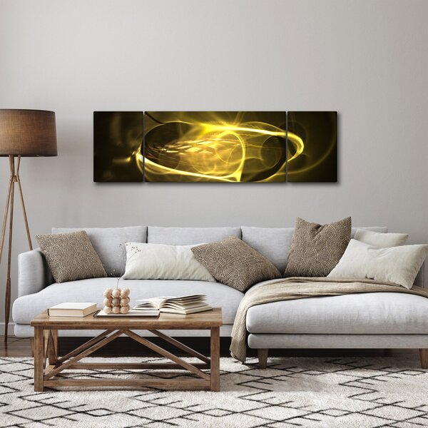 Moderní abstraktní obraz (170x50 cm)