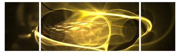 Moderní abstraktní obraz (170x50 cm)