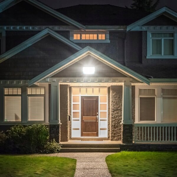 LED Venkovní reflektor LED/100W/230V 4500K IP65 šedá