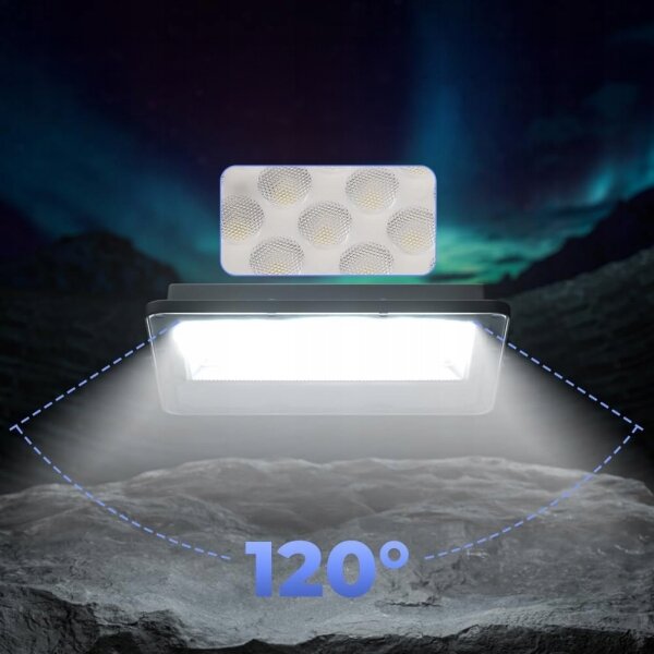 LED Venkovní reflektor LED/100W/230V 4500K IP65 šedá